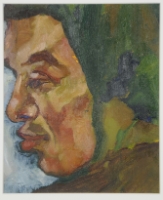 Untitled (portrait of Inuit inhabitant of Great Whale River, Quebec)