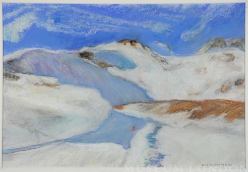 Untitled (view of the Alps)