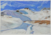Untitled (view of the Alps)