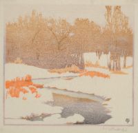 THE STREAM IN WINTER