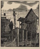 SHACKS ON THE BEACH, KARLUKWEES