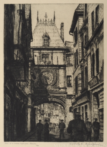 TOUR DE LA GROSSE HORLAGE - ROUEN