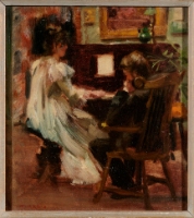 Study for “An Idle Hour”