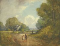 LANDSCAPE WITH FIGURES