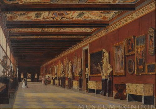 MAIN GALLERY OF THE UFFIZI PALACE