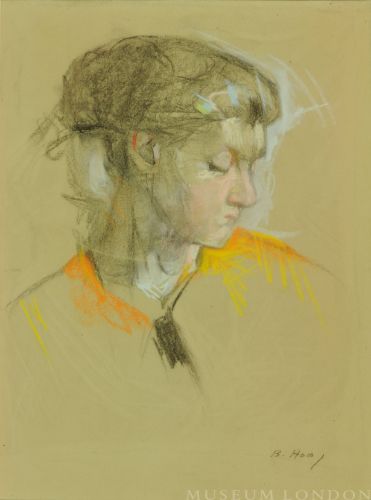 PORTRAIT STUDY OF CLARA HAGARTY