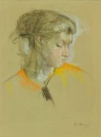 PORTRAIT STUDY OF CLARA HAGARTY