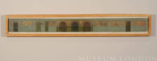 STUDY FOR ENTRANCE MURALS AT OLD TORONTO CITY HALL