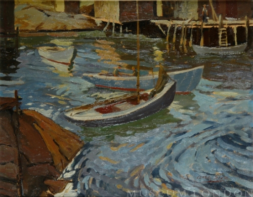 TWO FISHING BOATS