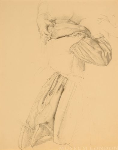 KNEELING GIRL