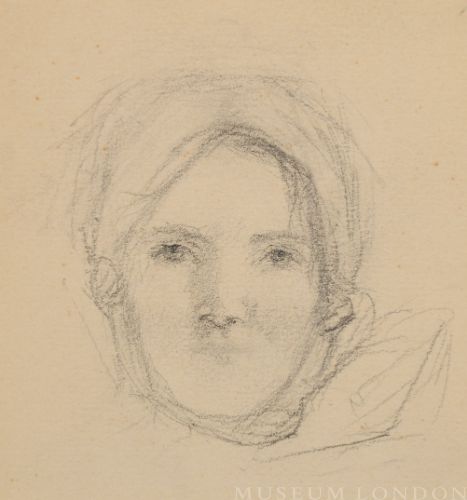 SKETCH OF A YOUNG WOMAN
