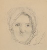 SKETCH OF A YOUNG WOMAN