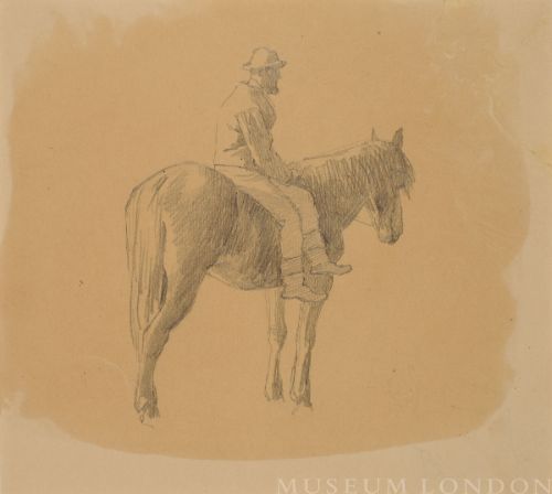 MAN ON A HORSE