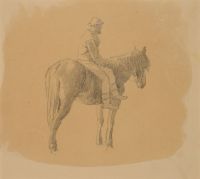 MAN ON A HORSE