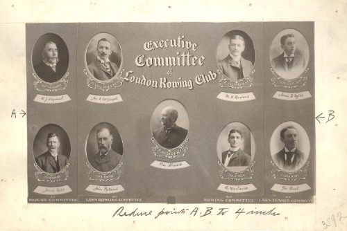 Executive Committee of the London Rowing Club