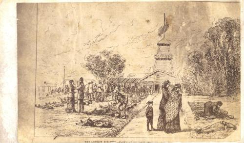 THE LONDON DISASTER - DAWN AT SULPHUR SPRINGS