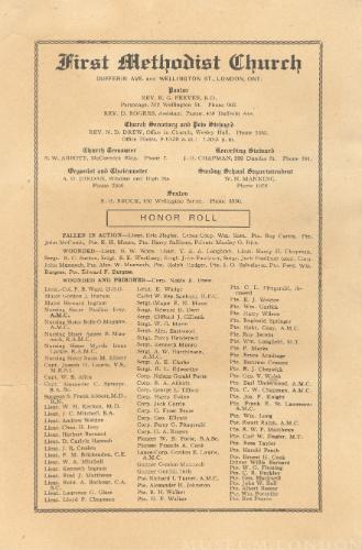 First Methodist Church Calendar Announcements