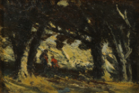 LANDSCAPE WITH FIGURES