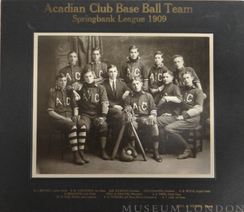 Acadian Club Base Ball Team, Springbank League