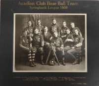 Acadian Club Base Ball Team, Springbank League