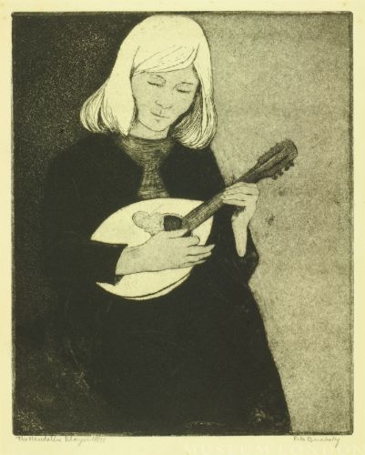 THE MANDOLIN PLAYER