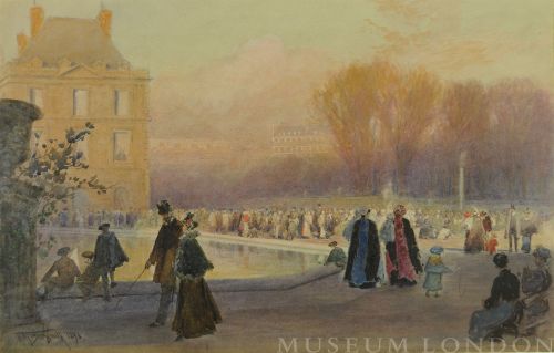 IN THE LUXEMBOURG GARDENS, PARIS