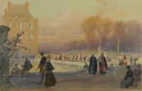 IN THE LUXEMBOURG GARDENS, PARIS