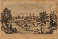 VIEW OF LONDON, C. W.