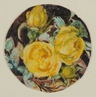 THREE YELLOW ROSES