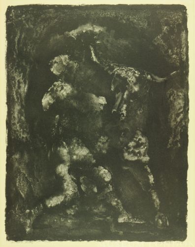 MAN AND BULL
