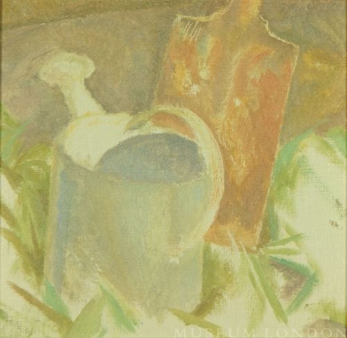 WATERING CAN AND SPADE