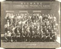 Hygrade Corrugated Staff Photo, 1939