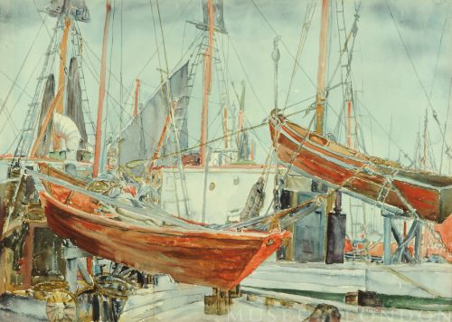 BOATS AT GLOUCESTER