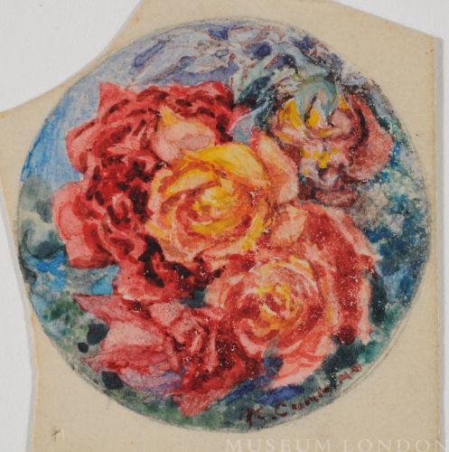FIVE RED ROSES