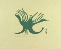 BIRD AND FLOWER COMPOSITION
