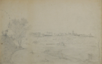 SKETCH OF LONDON, CANADA WEST, FROM THE WORTLEY ROAD HILL