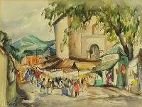 The Market Square (Mexico)/ Untitled