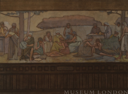 STUDY FOR THE MURAL "SCIENCE"