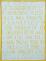 YELLOW AND BLUE PRINTING