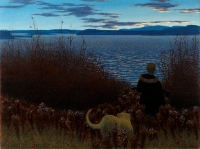 Dog, Boy, and St. John River