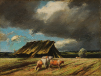 THE LONE CATTLE SHED