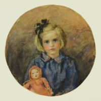 NANCY WITH DOLL