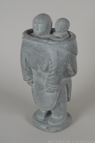 Standing Mother and Infant