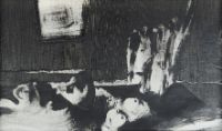STUDY FOR KADDISH SET #5