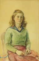 MARY IN A GREEN SWEATER