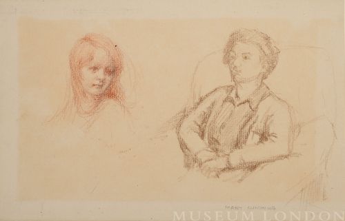 GIRL'S HEAD/ MARY CUMMING