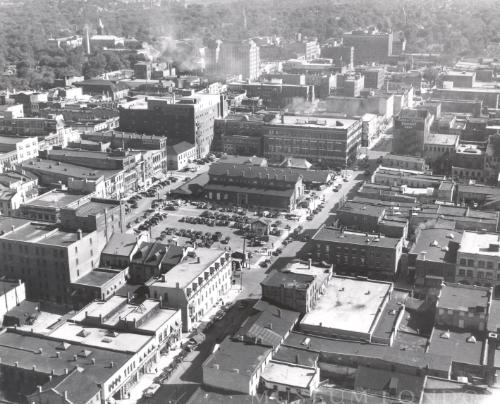 Aerial View of Downtown London