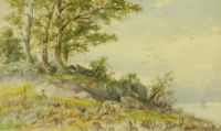 VIEW FROM A HILLSIDE