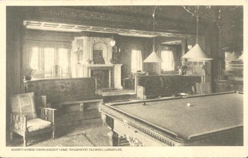 Interior of Massey-Harris Convalescent Home