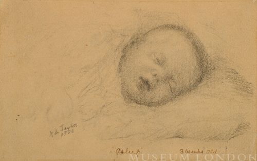"ASLEEP" - THREE WEEK OLD BABY